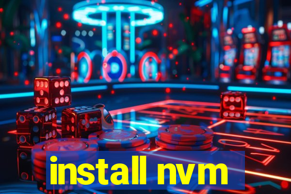 install nvm